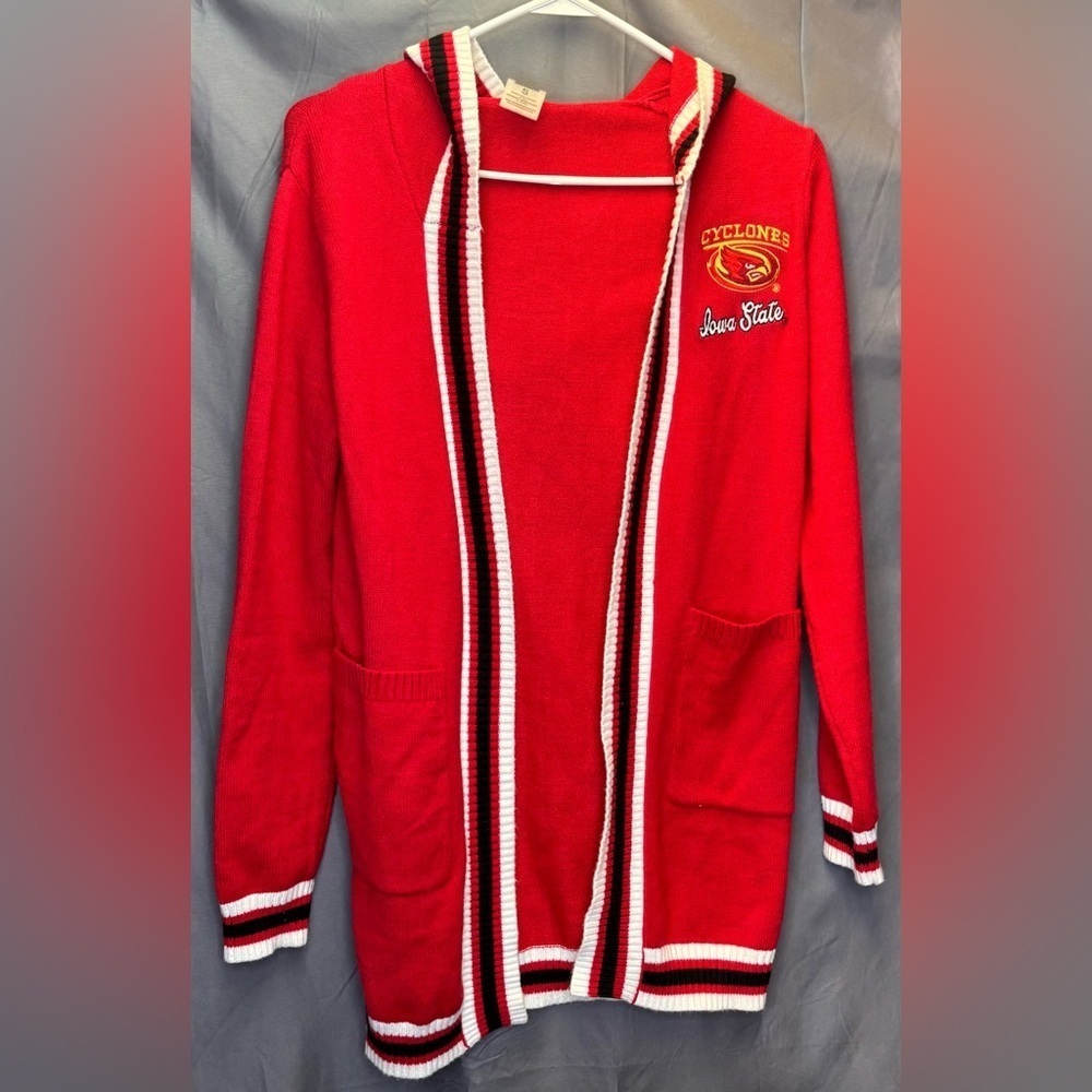 Gameday Couture Women’s Iowa State Cyclones One More Round Hooded Cardigan